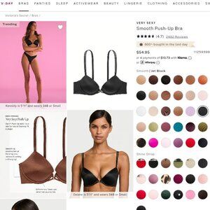 Victorias secret bra..can criss cross in back